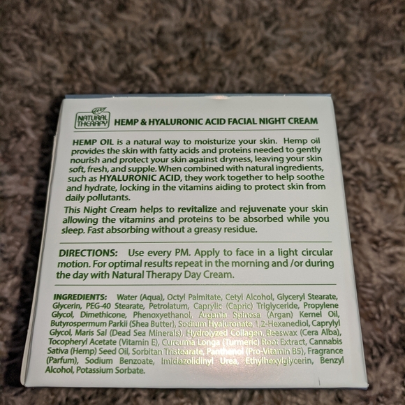 Natural Therapy Hemp Set (Day & Night Cream) - Picture 6 of 6